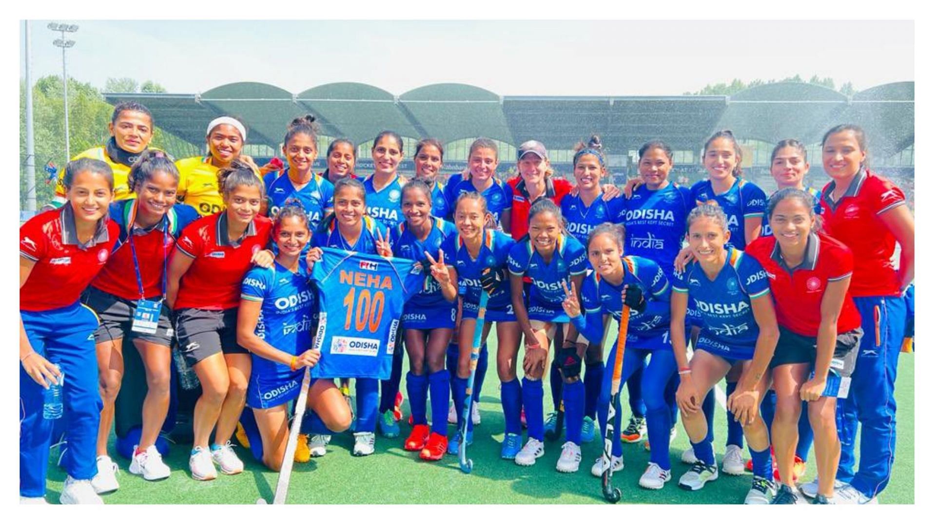 Indian Women&#039;s hockey team (Pic Credit: Hockey India)