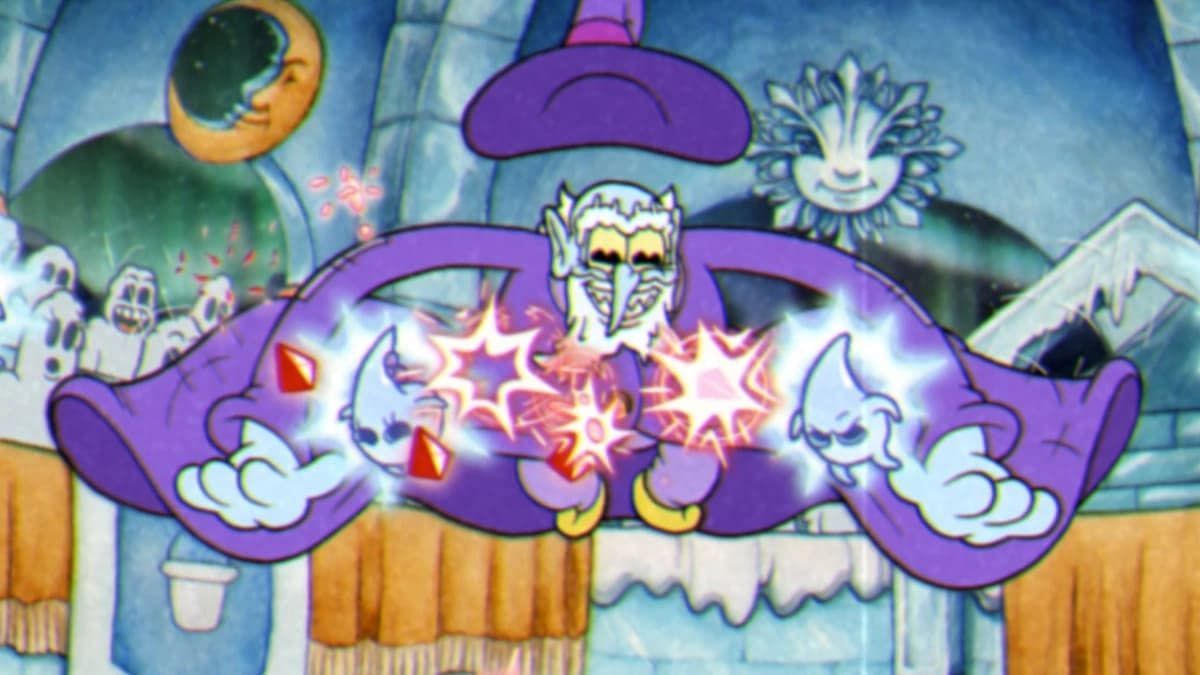 Mortimer Freeze in Cuphead: The Delicious Last Course (Image via Studio MDHR)