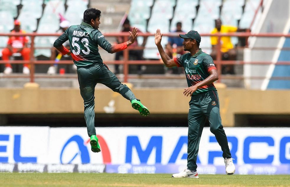 बांग्लादेश ने बेहतरीन गेंदबाजी का प्रदर्शन किया 