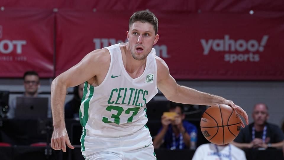 Matt Ryan of the Boston Celtics in the 2022 NBA Summer League