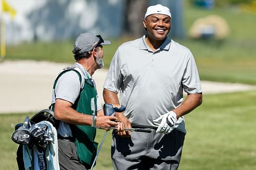 Charles Barkley at the 2022 American Century Championship - Round One