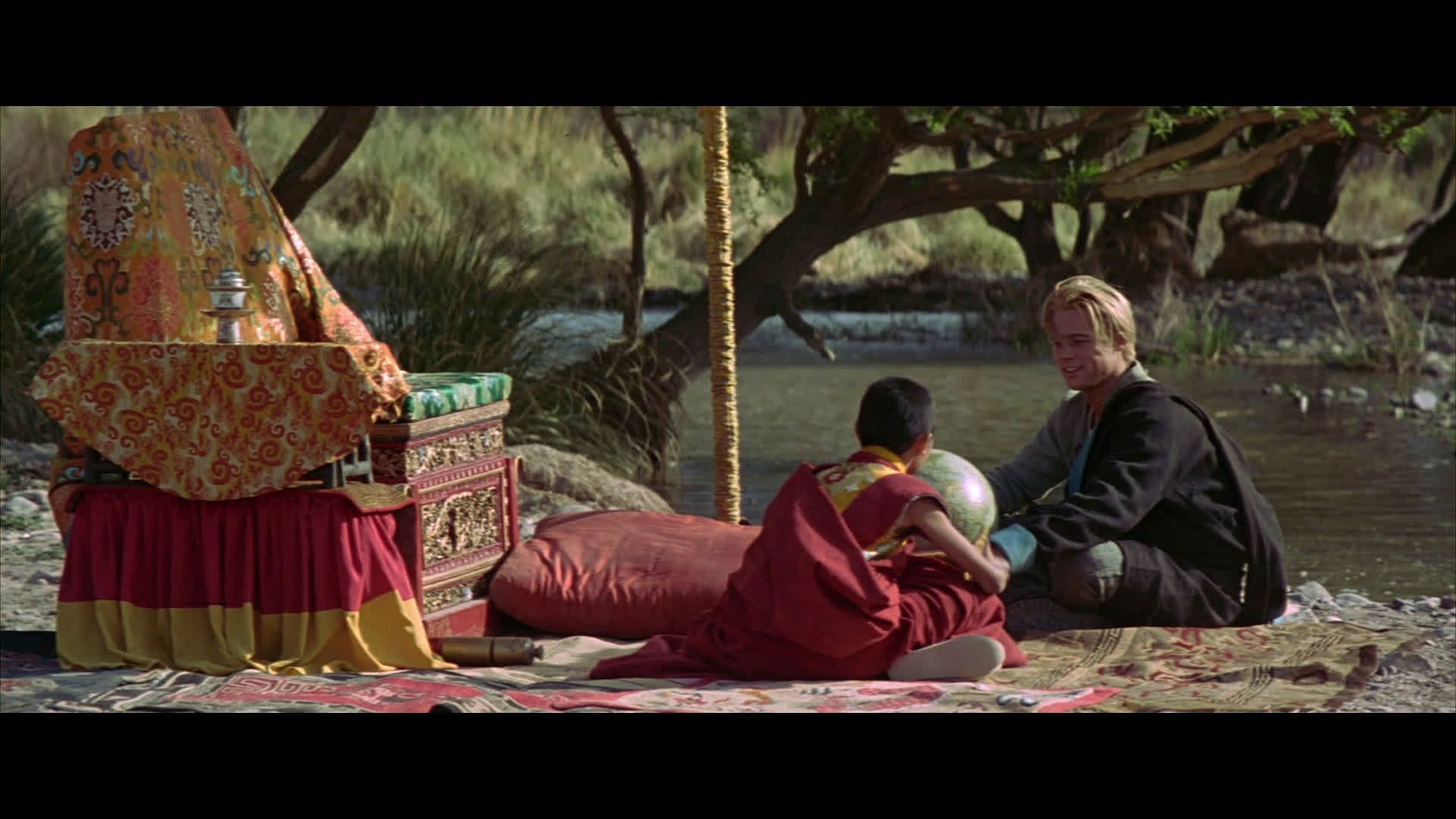 A still from Seven Years in Tibet (Image via Sony)