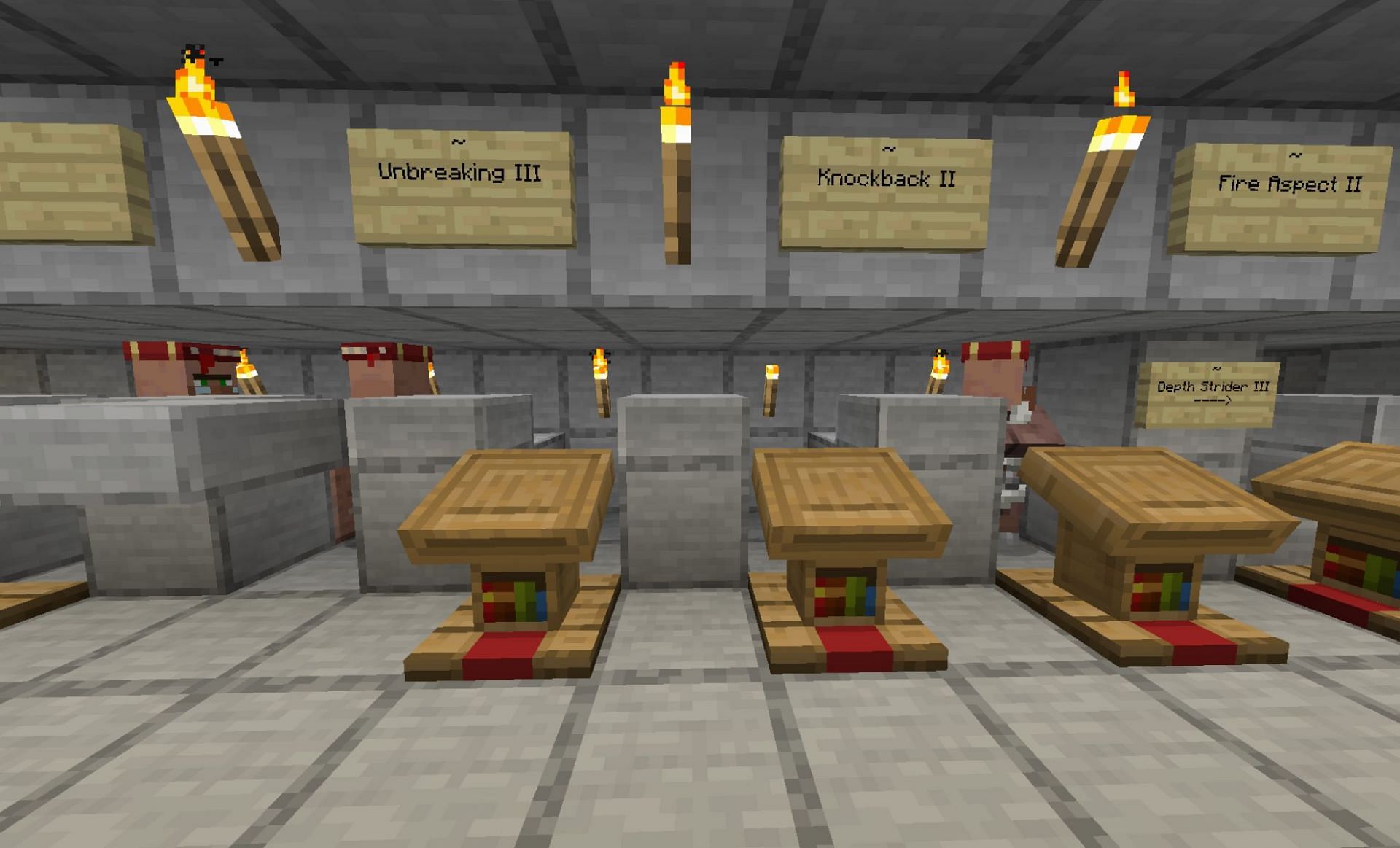 A Villager farm can go a long way in ensuring your survival (Image via Jira Minecraft)