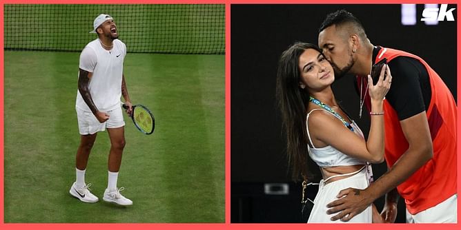 "Finals of Wimbledon, this is insane"- Nick Kyrgios' girlfriend Costeen Hatzi sends heartwarming message after 27-year-old reaches maiden Grand Slam final