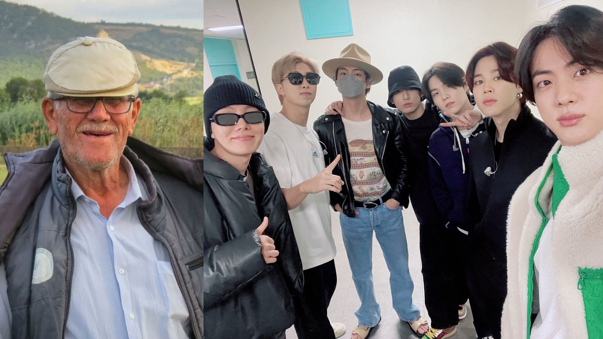 Author Paulo Coelho and BTS (Image via Twitter/@bts_twt and @paulocoelho)