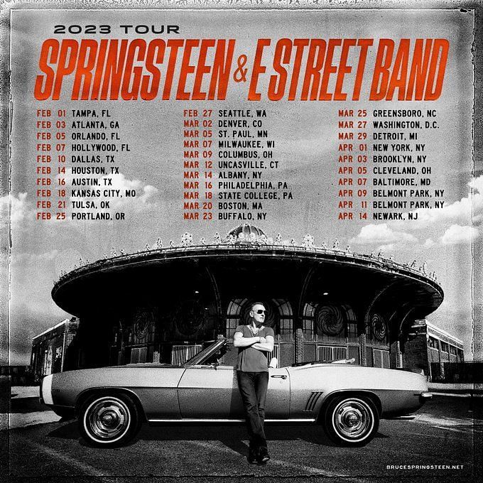 Bruce Springsteen Tour 2025 Tickets, presale, where to buy, dates, and