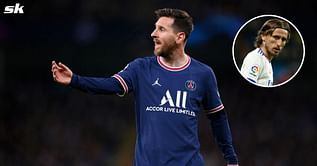 "It was rare to see Messi in another shirt" - Real Madrid midfielder Luka Modric on facing PSG superstar in Champions League