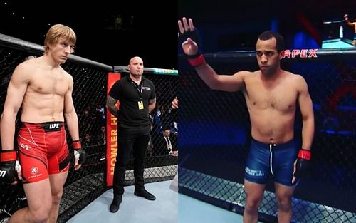 Paddy Pimblett (L) and Jordan Leavitt (R) (Images courtesy of @theUFCbaddy Instagram and @themonkeyking Instagram)