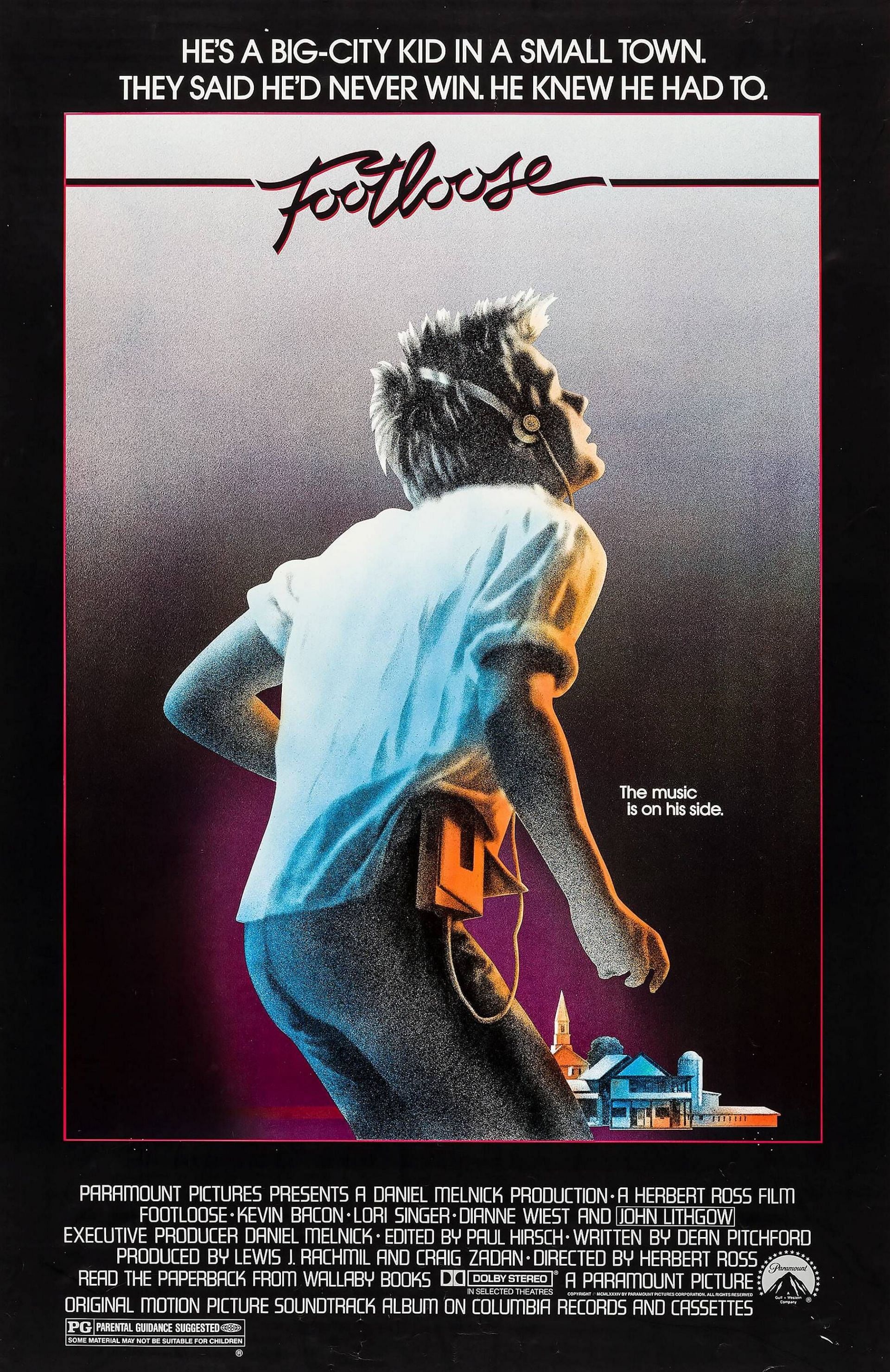 Footloose, 1984 (Image via Paramount)