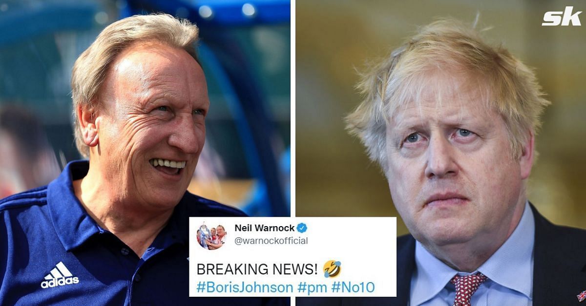 Neil Warnock jokingly puts his name forward to replace Boris Johnson