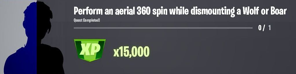 The 360 spin challenge will make some heads roll in Fortnite (Image via iFireMonkey/Twitter)