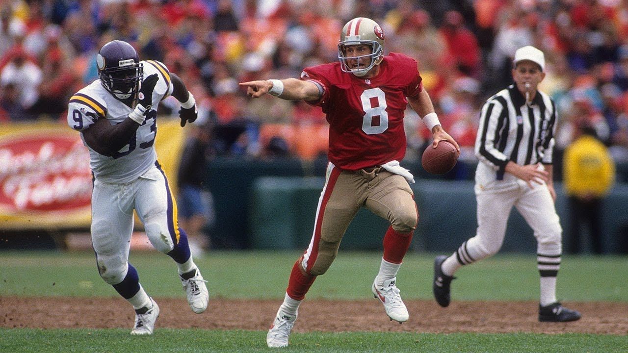 Quarterback Steve Young