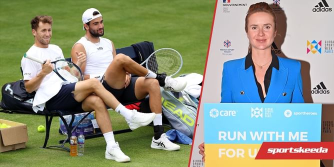 Tennis news today: Casper Ruud and Matteo Berrettini withdraw from Kitzbuhel Open, Elina Svitolina urges people to keep highlighting the ongoing war in Ukraine | 25 July 2022