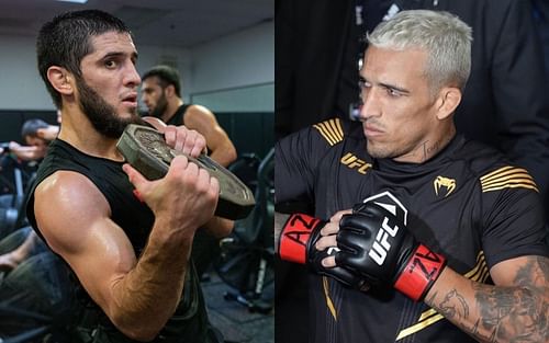 Islam Makhachev (L) and Charles Oliveira (R) [Images courtesy of @islam_makhachev and @charlesdobronxs Instagram]