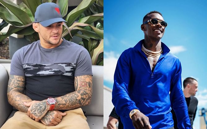 "That's how I wanna feel" - Dustin Poirier lauds Israel Adesanya's "cage presence"