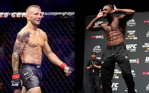 T.J. Dillashaw (L) Aljamain Sterling (R) [Credits: Instagram @funkmastermma @tjdillashaw]