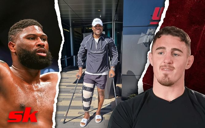Injured Francis Ngannou "not relevant" to Tom Aspinall ahead of Curtis Blaydes clash