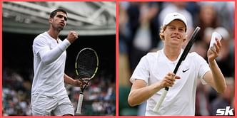 "Jannik and I are some of the youngest players left in the draw right now, maybe the most talented" - Carlos Alcaraz after Wimbledon 3R win