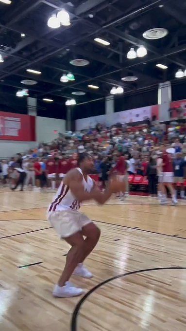 Watch: Browns superstar Myles Garrett shows off his hooping skills with a  monstrous dunk in Cavaliers jersey