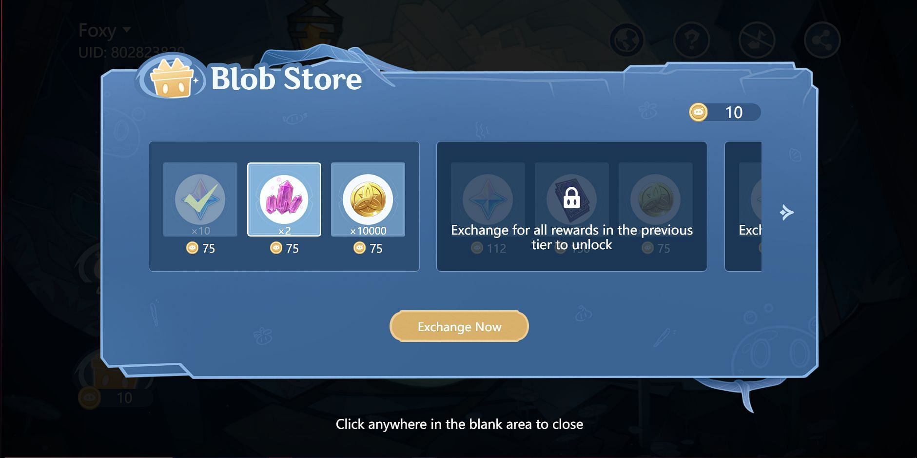 Blob store located within the event (Image via Genshin Impact)