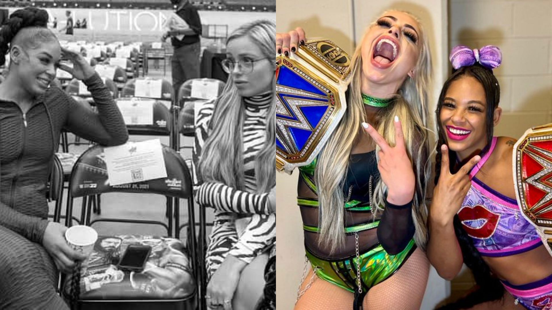 Bianca Belair and Liv Morgan are the reigning RAW and SmackDown Women&#039;s Champions, respectively
