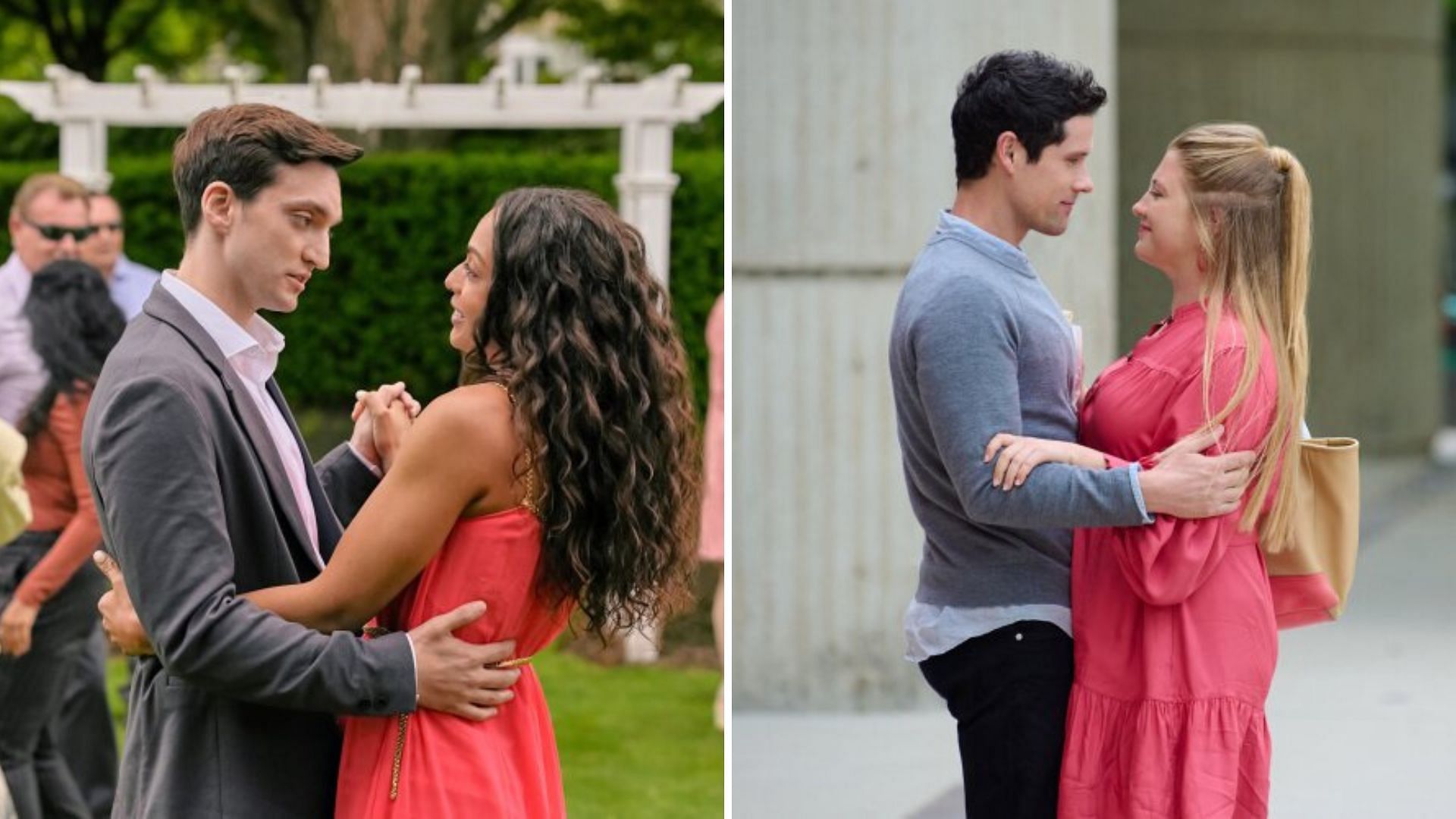 Hallmark films releasing in August (Images via Hallmark Channel)