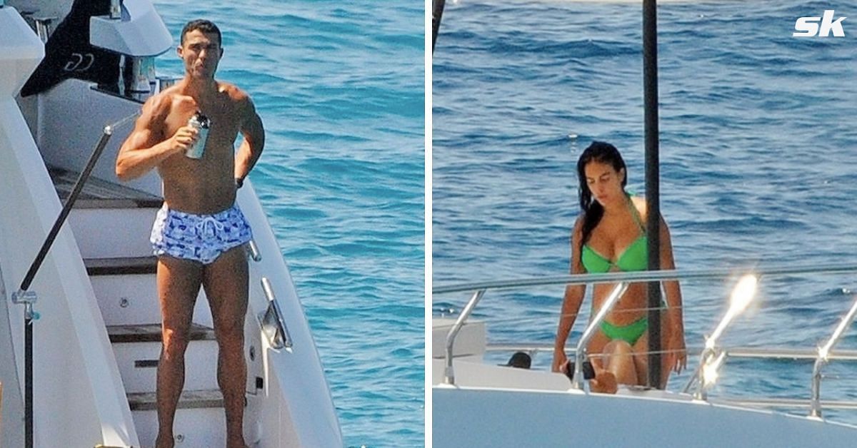 Cristiano Ronaldo i Georgina Rodriguez wsiadają na pokład