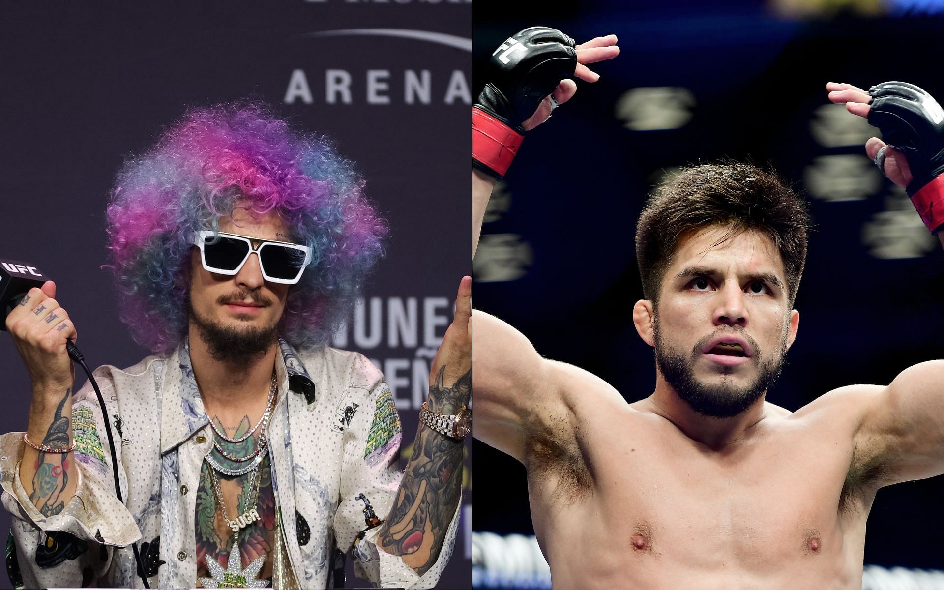 Sean O&#039;Malley (left) takes a shot at Henry Cejudo (right) ahead of his potential return to the UFC