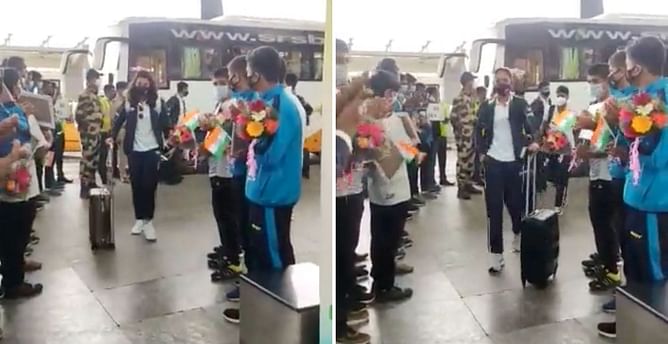[Watch] Indian women's cricket team leave for Commonwealth Games 2022 amid huge cheers