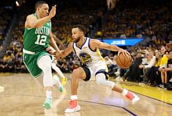 "I'll let you borrow it after I'm done; I might even let you wear a ring" - Steph Curry mercilessly roasts Celtics forward Grant Williams at the ESPYS