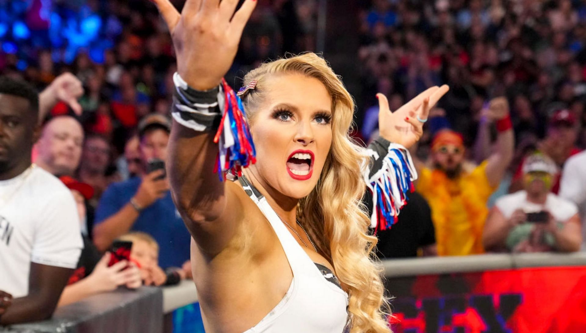 Lacey Evans was irate with the fans on WWE SmackDown