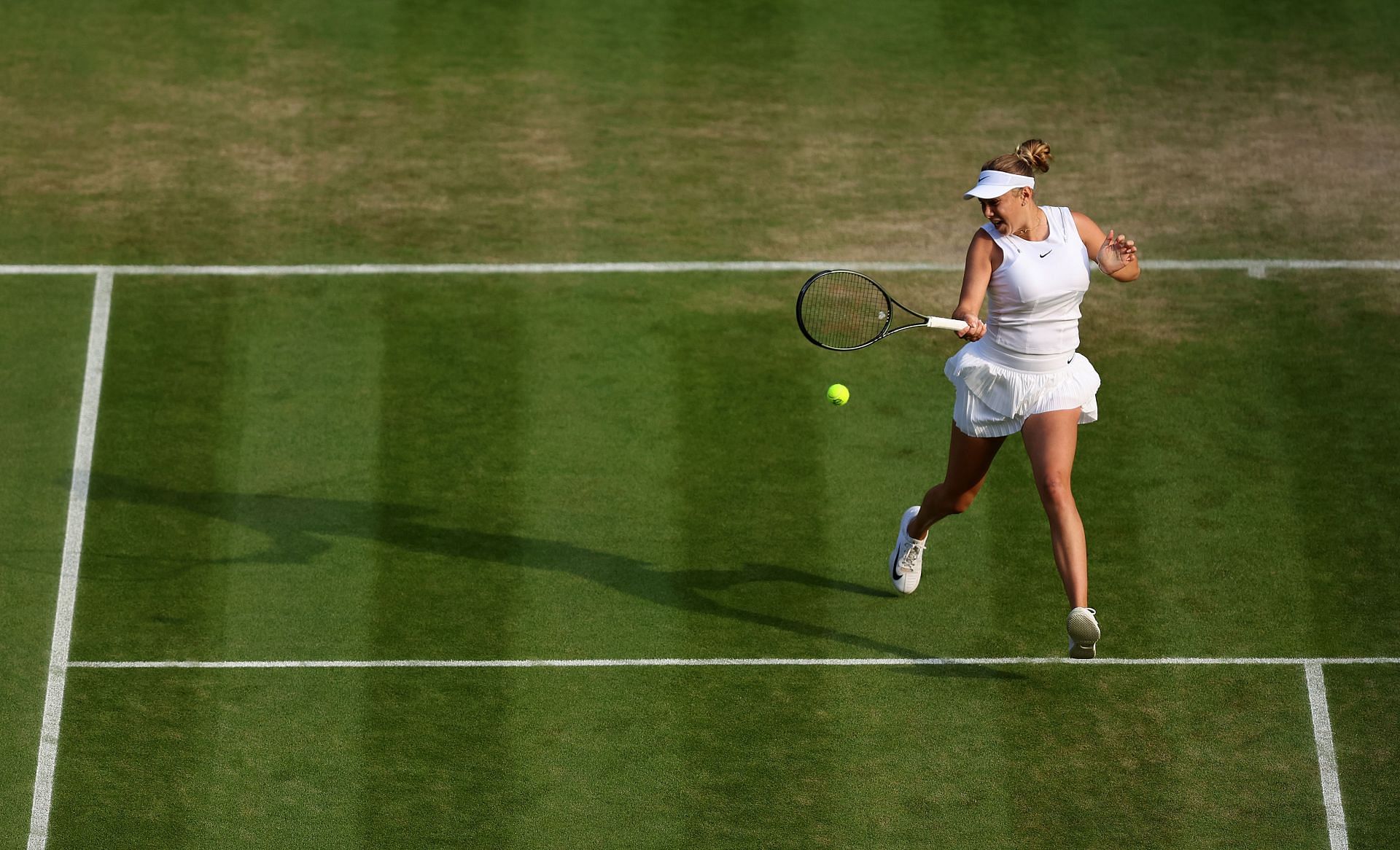 Amanda Anisimova at the Championships - Wimbledon 2022