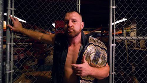 Jon Moxley with the AEW World Championship