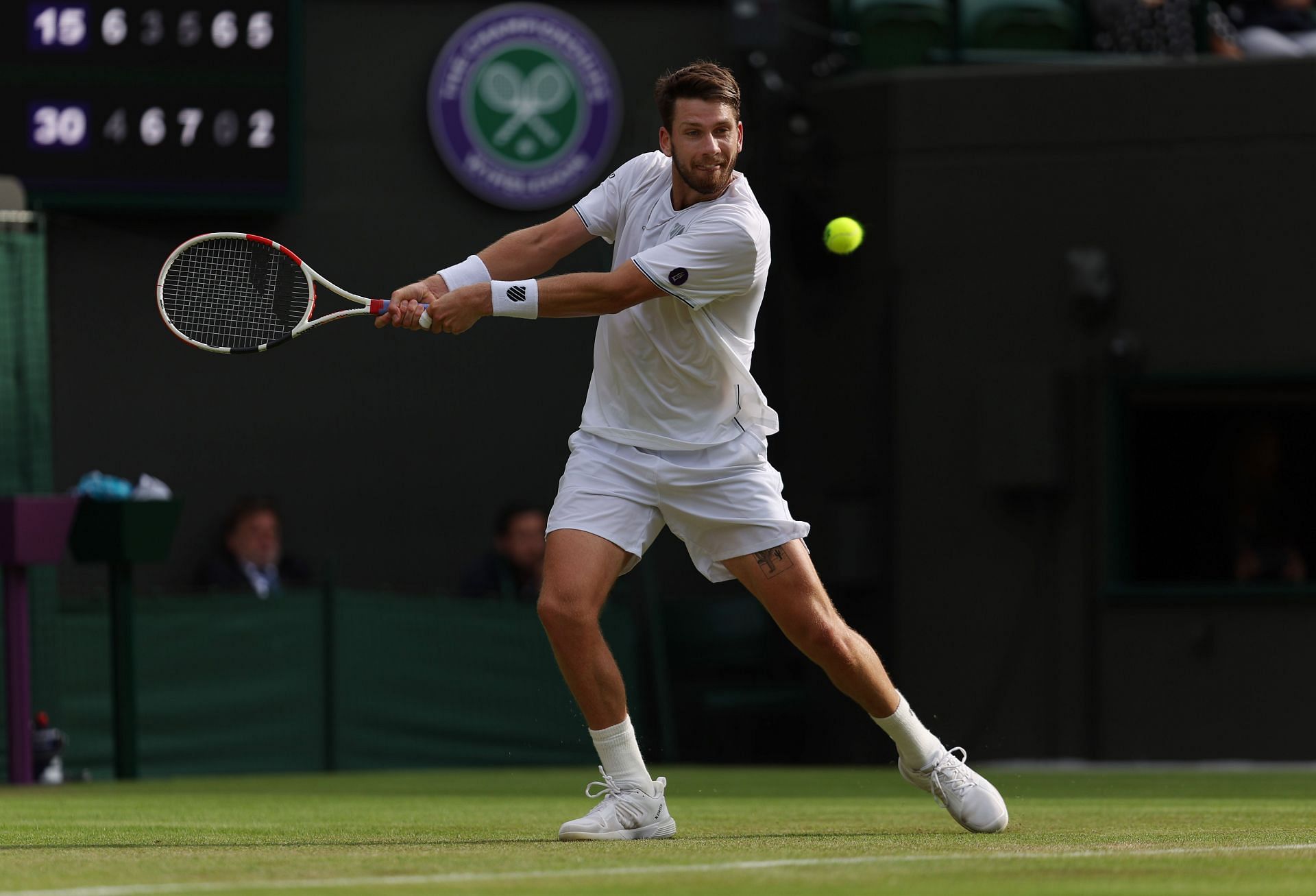 Cameron Norrie at the 2022 Wimbledon.