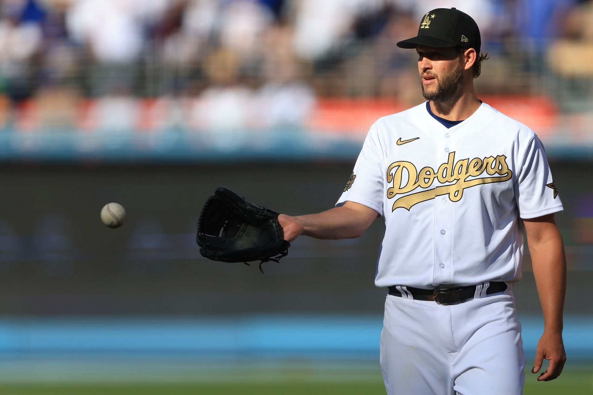 Kershaw at the 92nd MLB All-Star Game presented by Mastercard