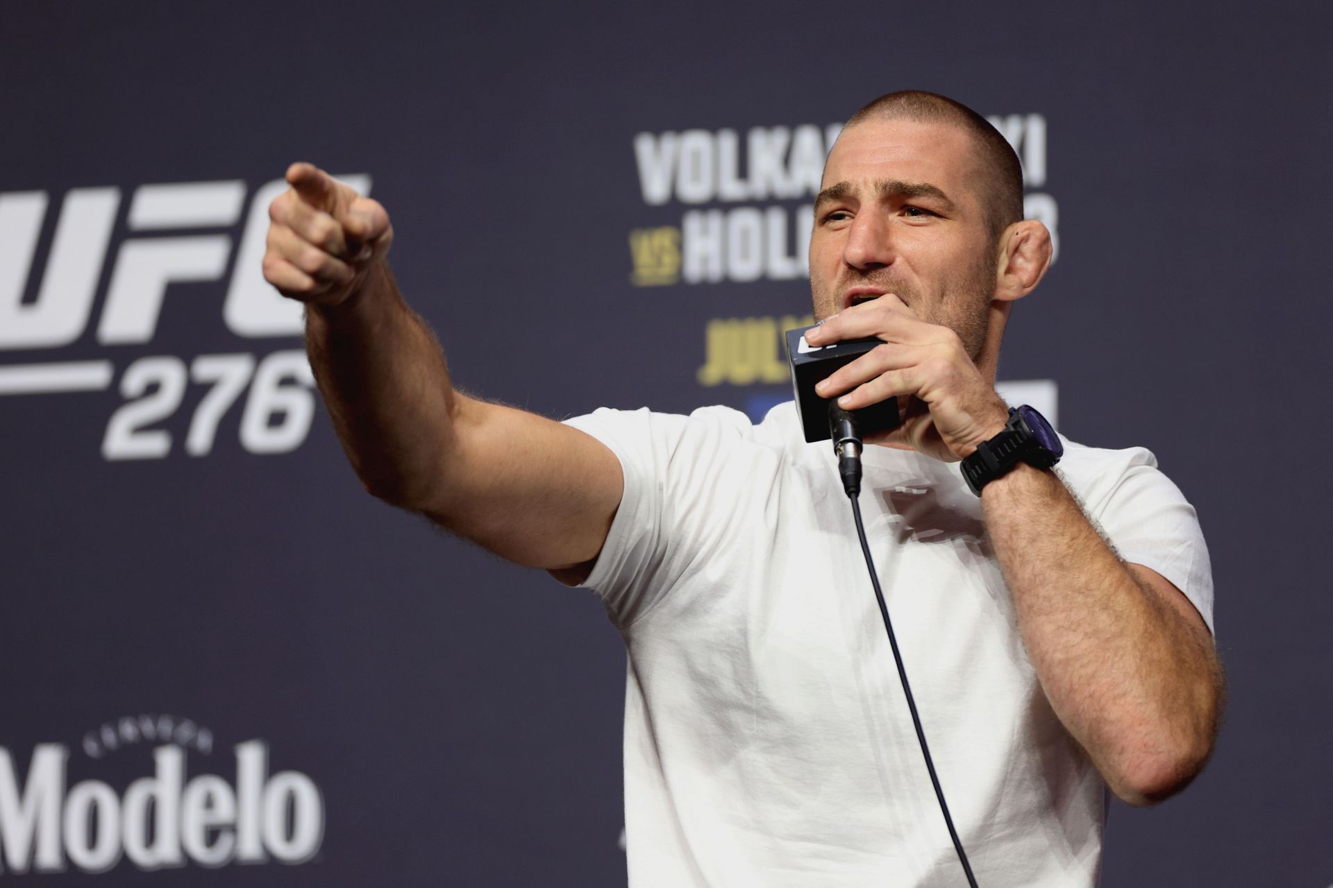 Sean Strickland at UFC 276 press conference