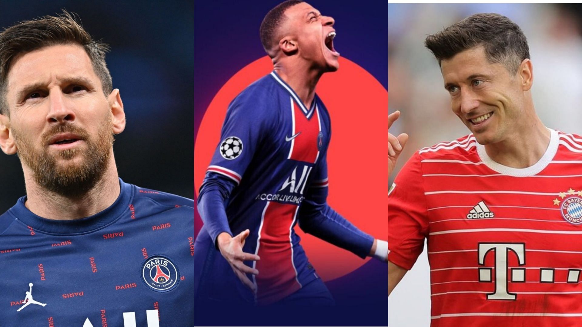 There are some great names in contention for the top-rated player in FIFA 23 (Images via Getty, EA)