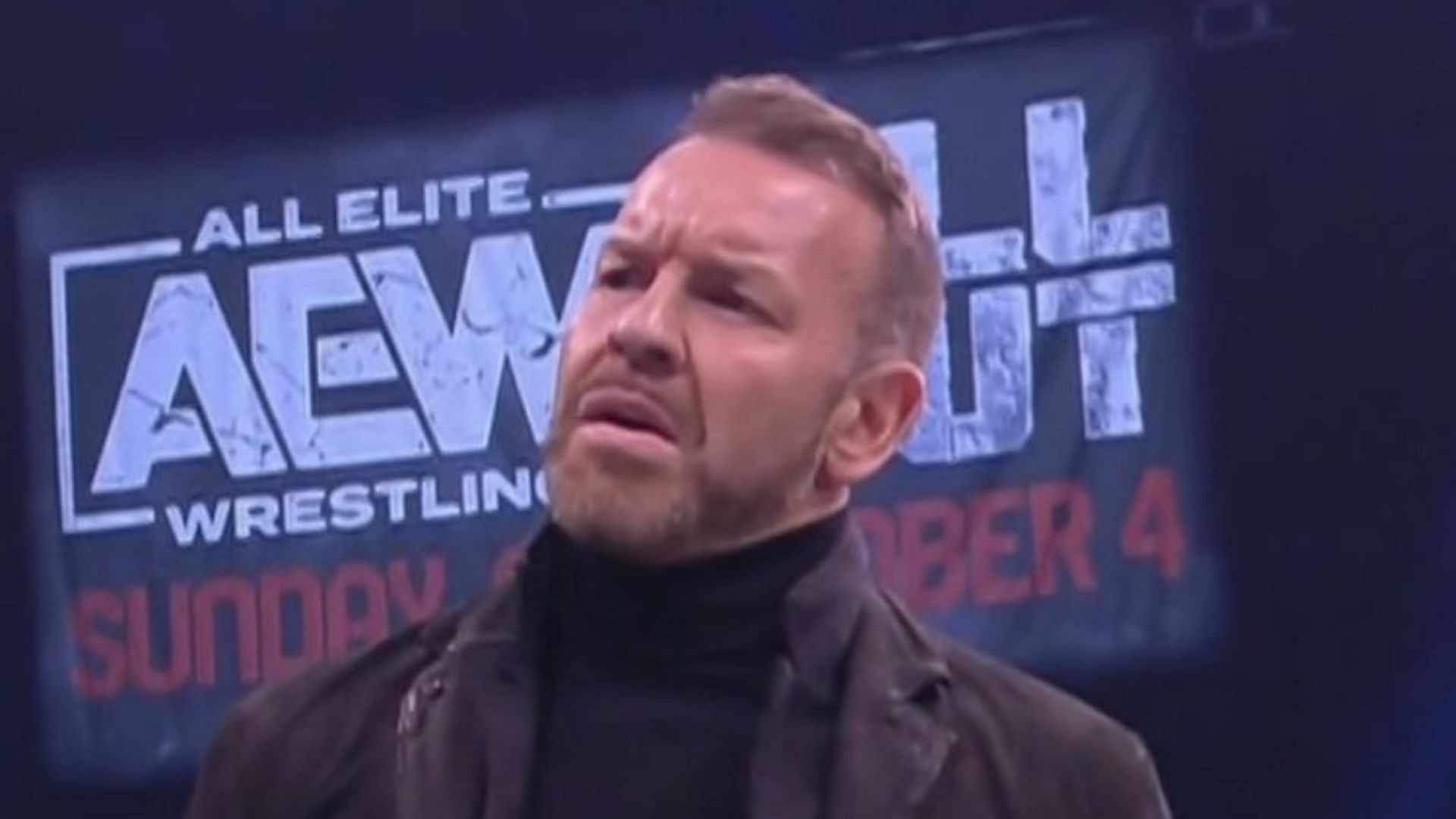 Christian Cage at an AEW event in 2022