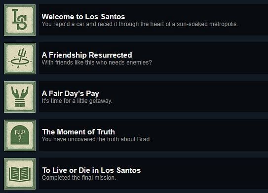 Los Santos Customs achievement in GTA 5