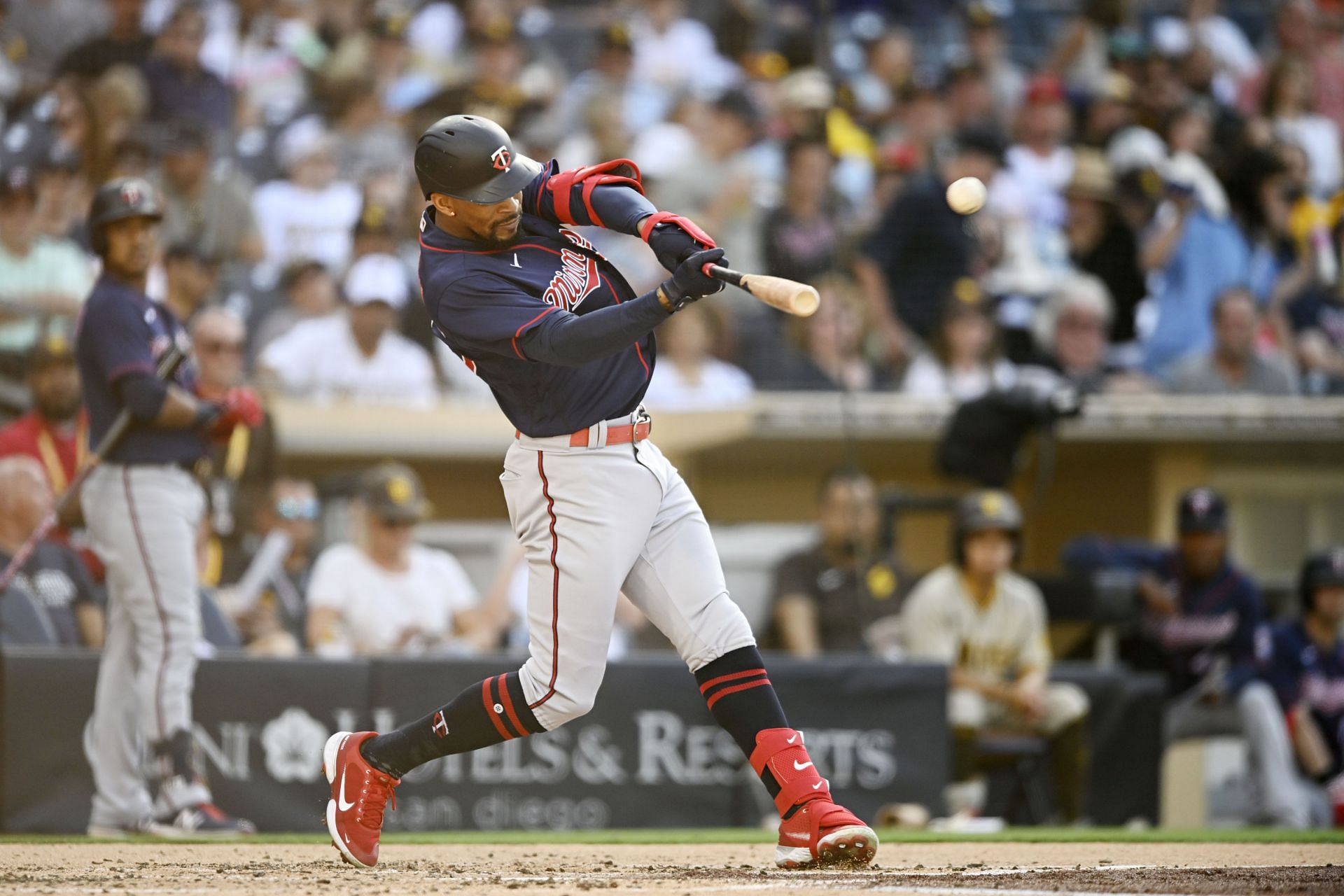 Buxton enters play with a batting averge of .222.