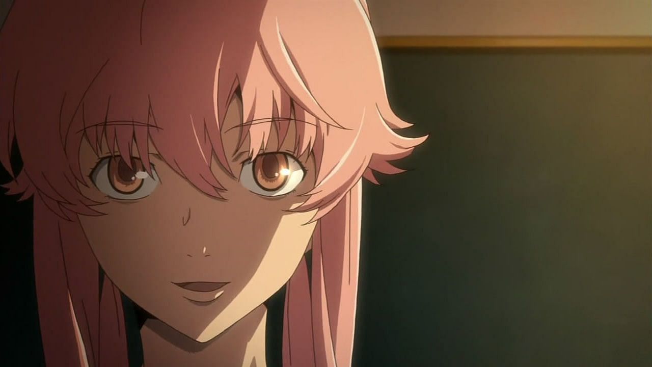 Yuno Gasai as seen in the Future Diary anime series (Image Credits: Sakae Esuno/Kadokawa, Viz Media, Future Diary)