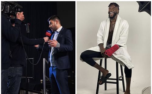 Ben Shalom (left), Deontay Wilder (right) - Images via @benjshalom and @bronzebomber on Instagram