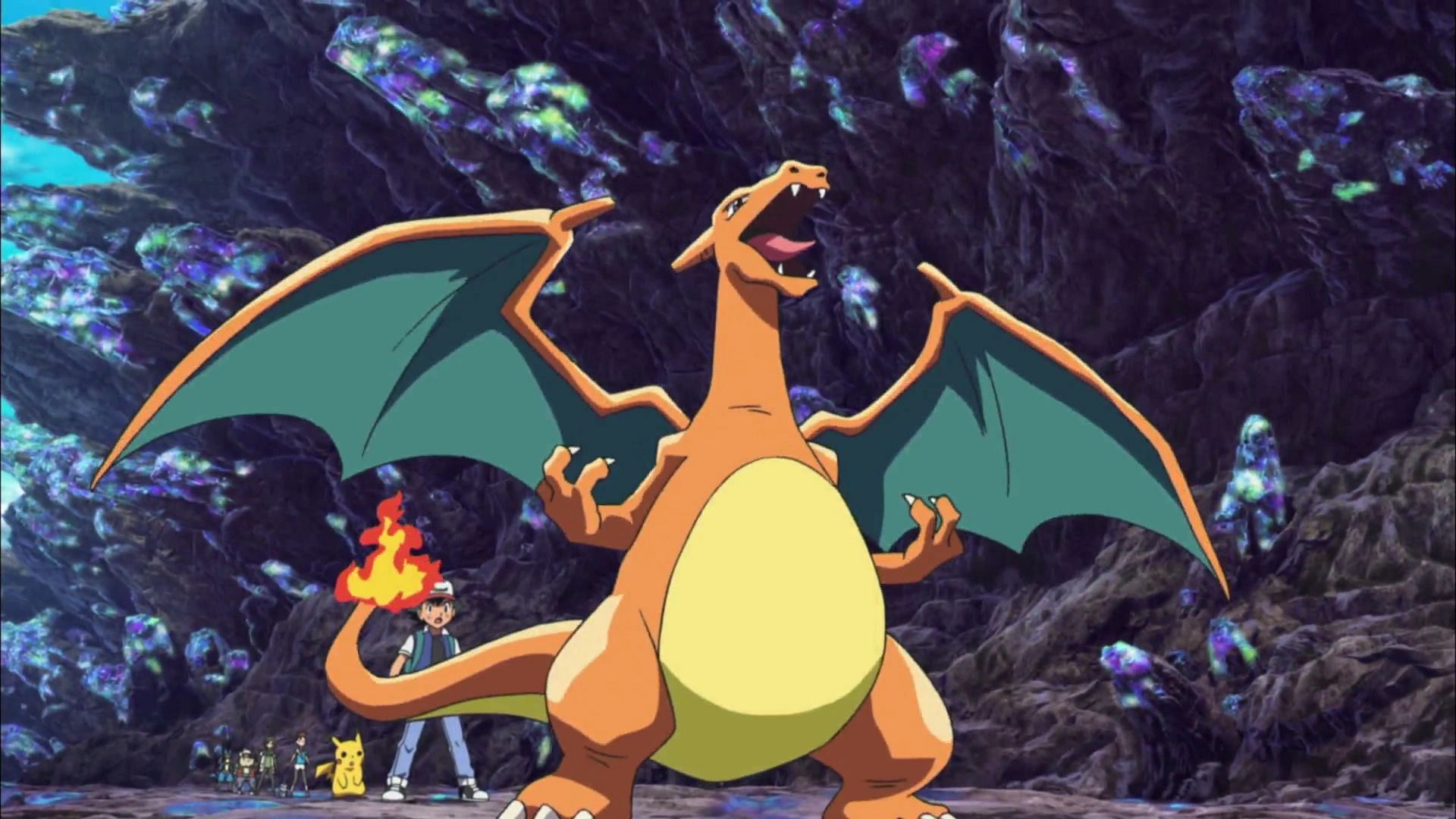 Charizard has been there for Ash since the beginning (Image via OLM Incorporated, Pokemon: I choose you!)