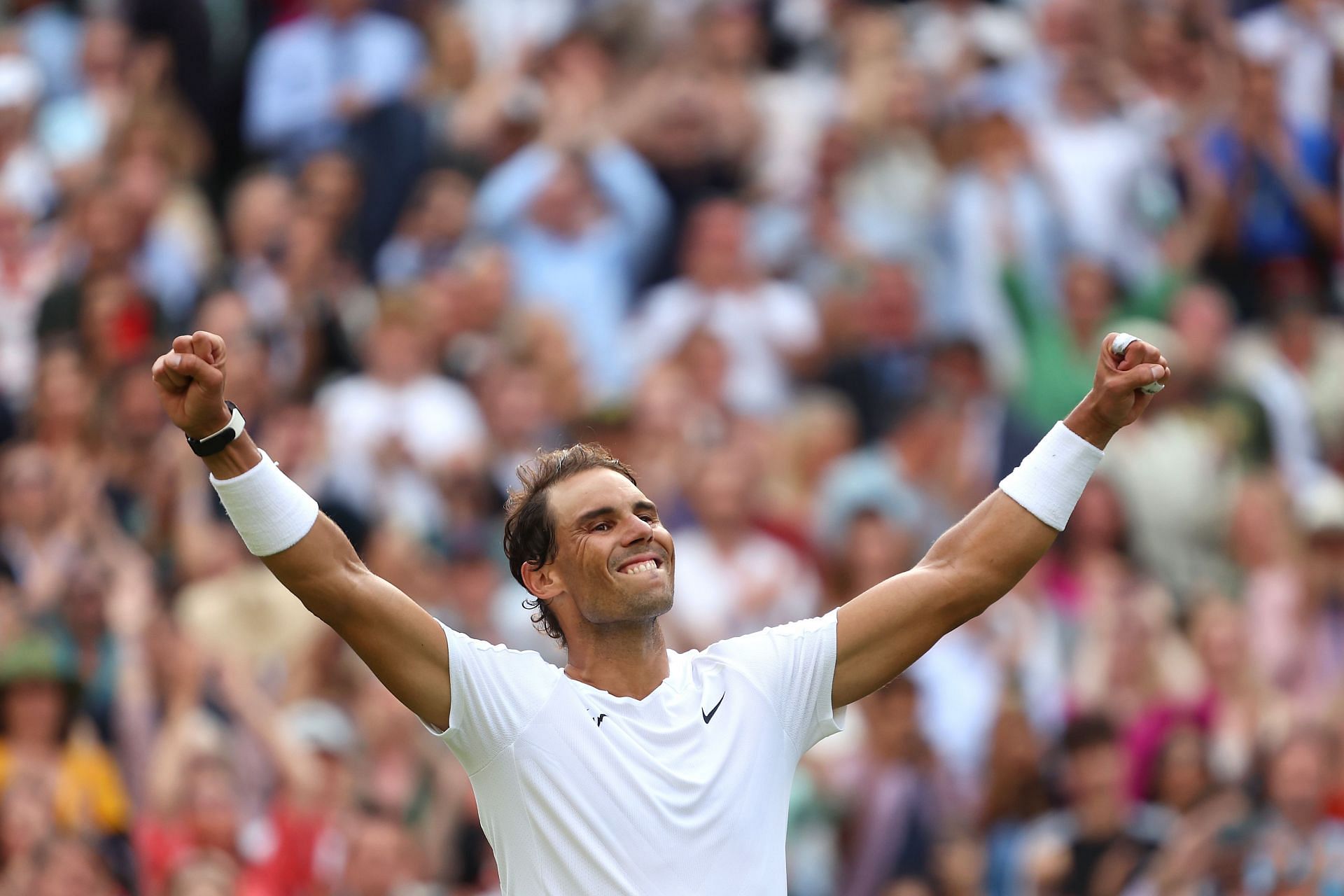Rafael Nadal will face Nick Kyrgios in the Wimbledon semifinals