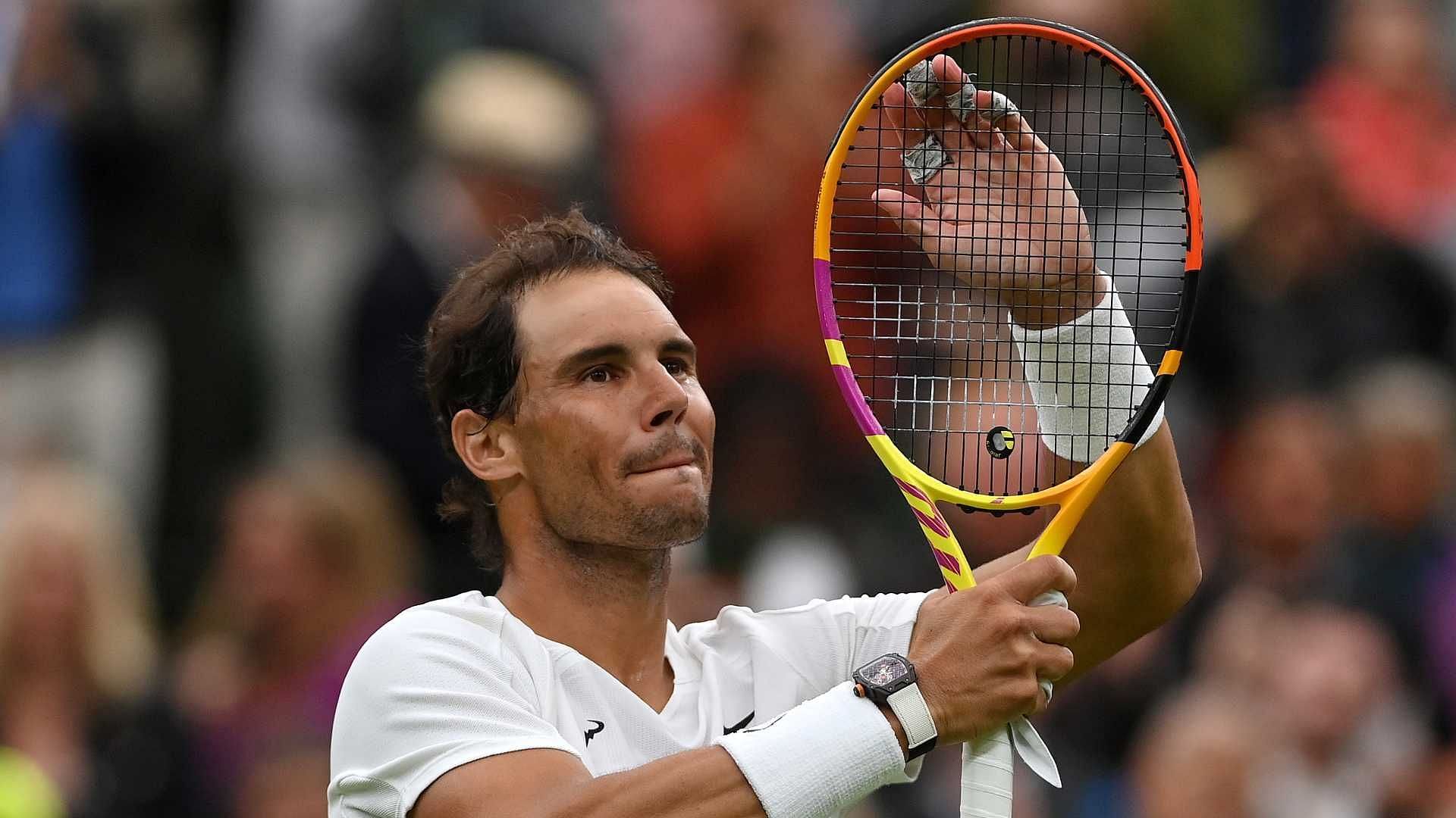 Rafael Nadal remained on course for his third Grand Slam title of the year