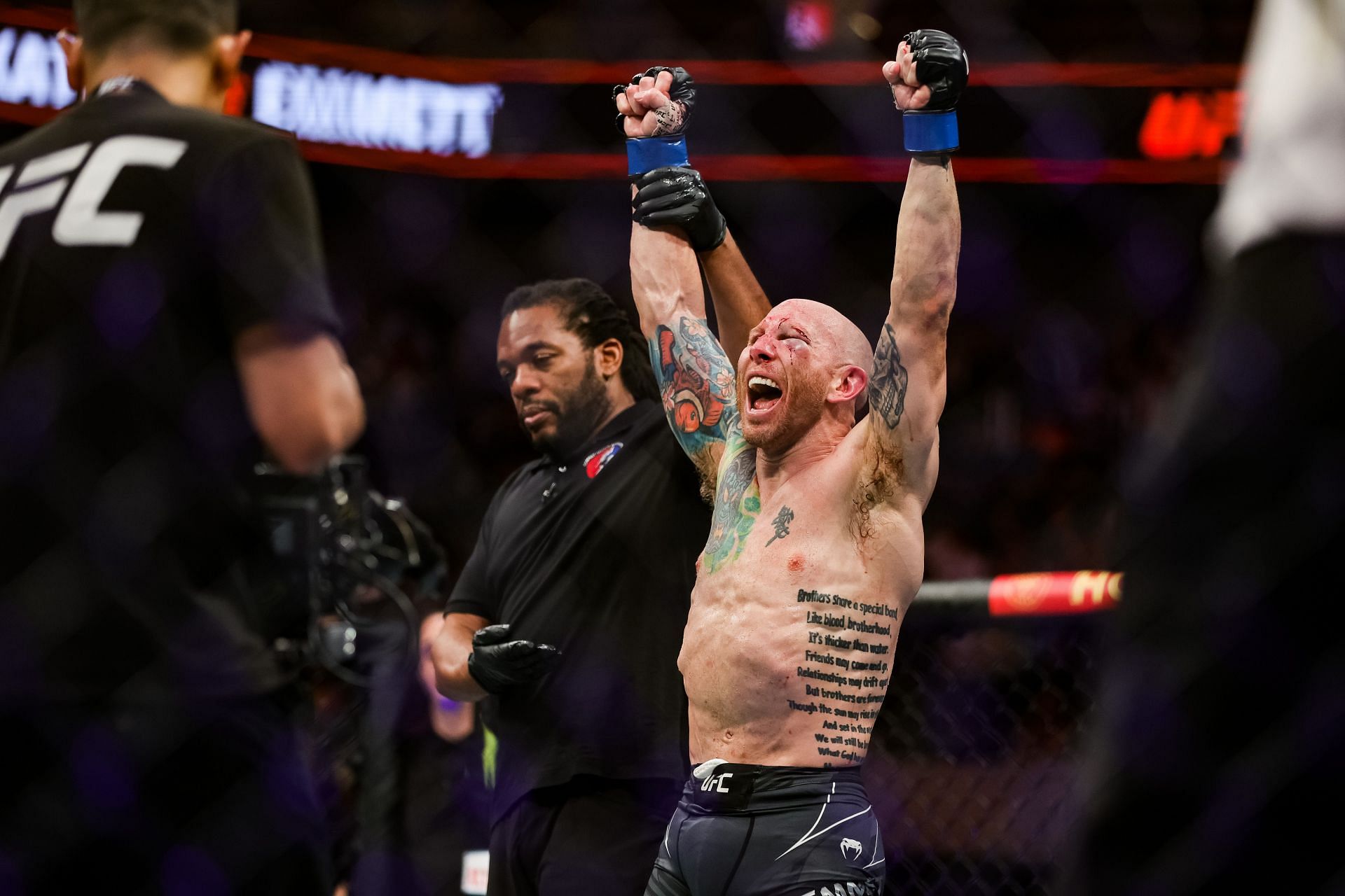 Josh Emmett has his own claim to a UFC featherweight title shot right now