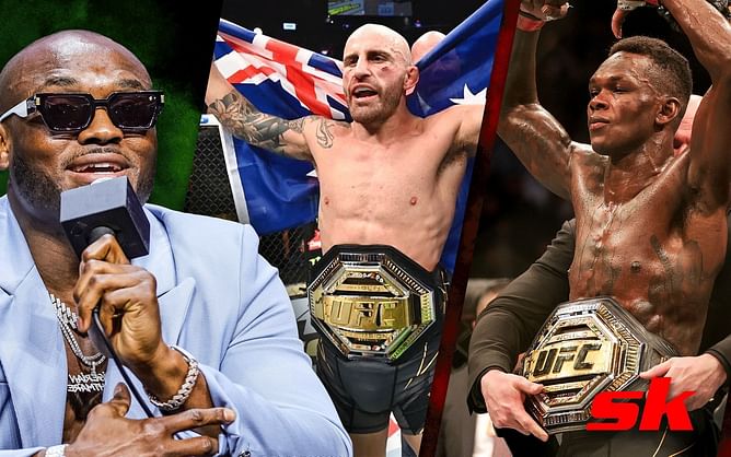 "Should be interchangeable" - Kamaru Usman on "snake dance" between him, Israel Adesanya, and Alexander Volkanovski for top spot on P4P list