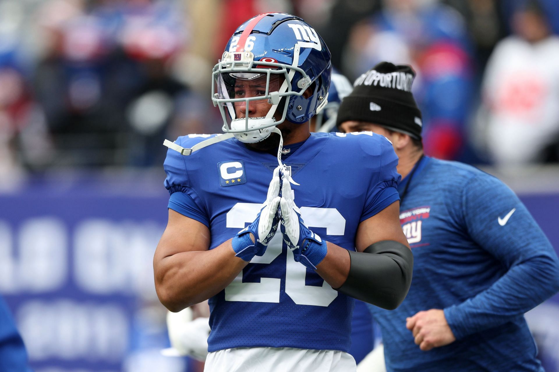 Saquon Barkley contract: Giants RB considering sitting out 2023 NFL season  after failing to get extension - DraftKings Network