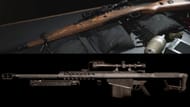 The Kar98K and Barrett .50cal (Image via Activision)
