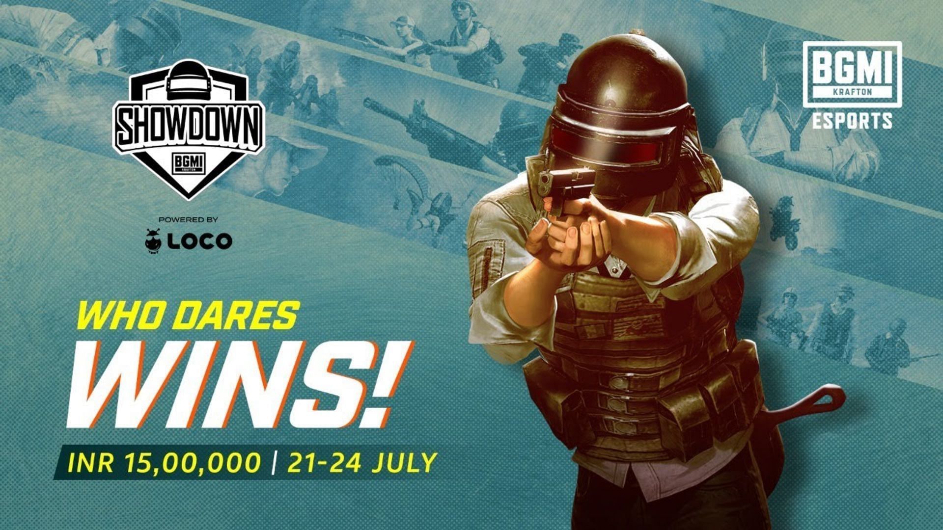 Battlegrounds Mobile Showdown will kick off on July 21 (Image via Krafton)